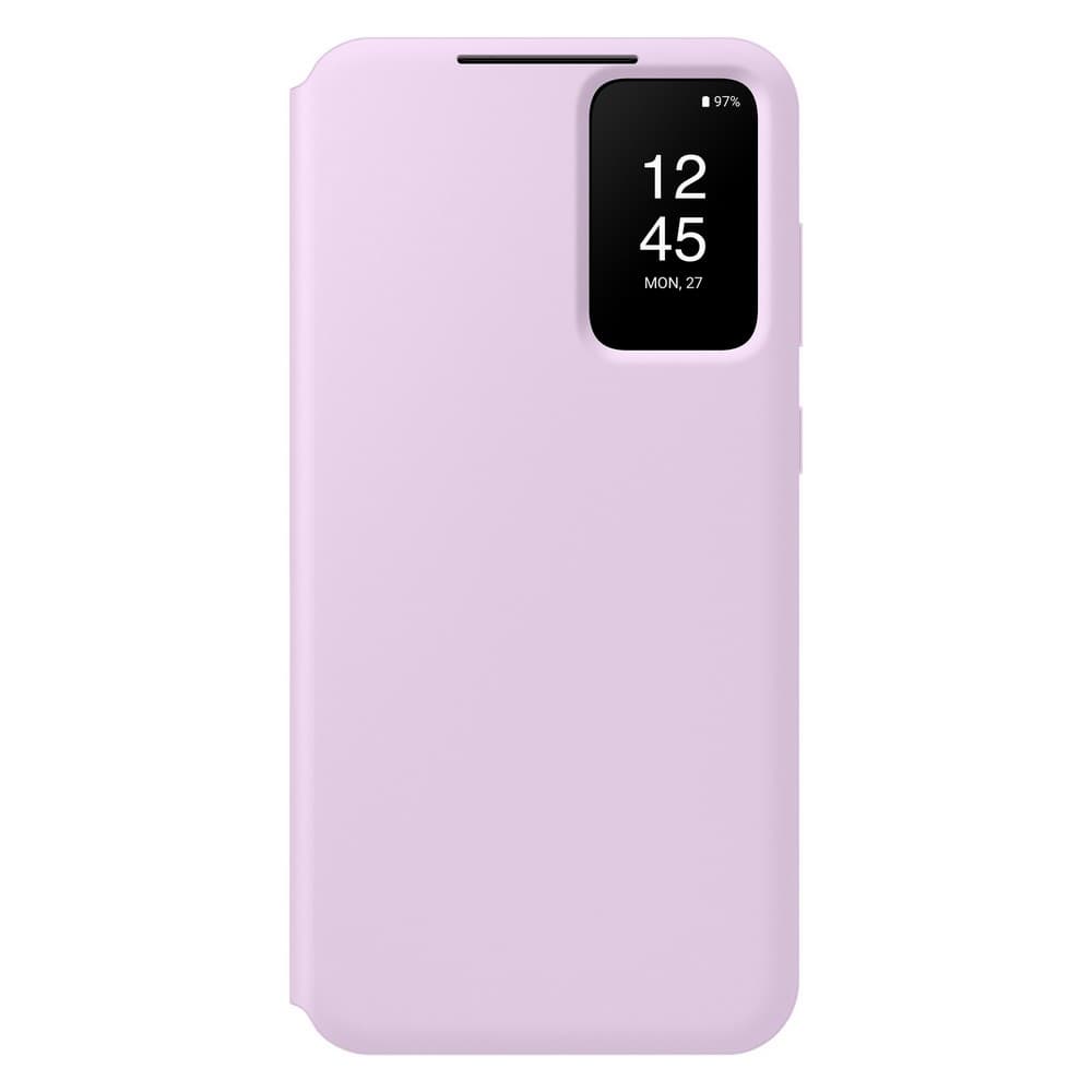 Чехол-книжка Samsung Smart View Wallet Case для Galaxy S23+, поликарбонат, лиловый— фото №0