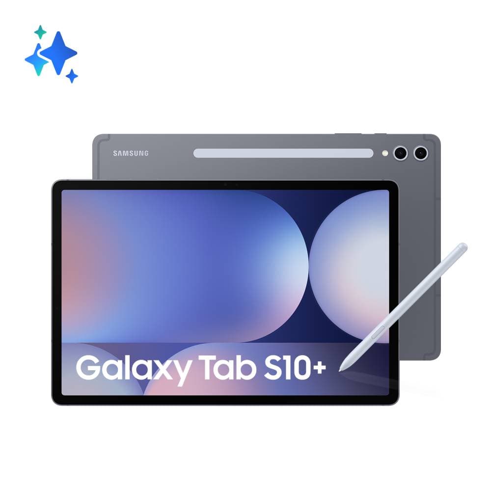 Планшет 12.4″ Samsung Galaxy Tab S10+ 5G 256Gb, серый (РСТ)— фото №0