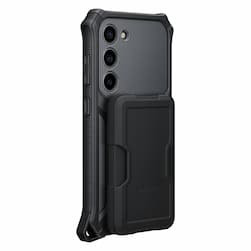 Чехол-накладка Samsung Rugged Gadget Case для Galaxy S23, поликарбонат, титан— фото №4