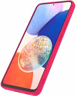 Чехол-накладка VLP Silicone Case для Galaxy A54, силикон, розовый— фото №1