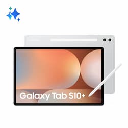 Планшет 12.4″ Samsung Galaxy Tab S10+ 5G 256Gb, серебристый (РСТ)— фото №0