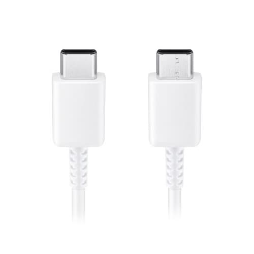 Кабель Samsung USB-C / USB-C, 3A  1м, белый— фото №1