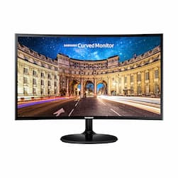 Монитор Samsung Curved C24F390FH 23.5″, черный— фото №0