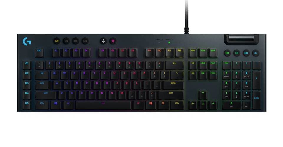 Клавиатура Logitech G815 Linear, черный— фото №0