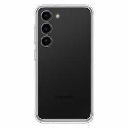 Чехол-накладка Samsung Frame Case для Galaxy S23+, поликарбонат, черный— фото №1