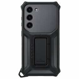 Чехол-накладка Samsung Rugged Gadget Case для Galaxy S23+, поликарбонат, титан— фото №3