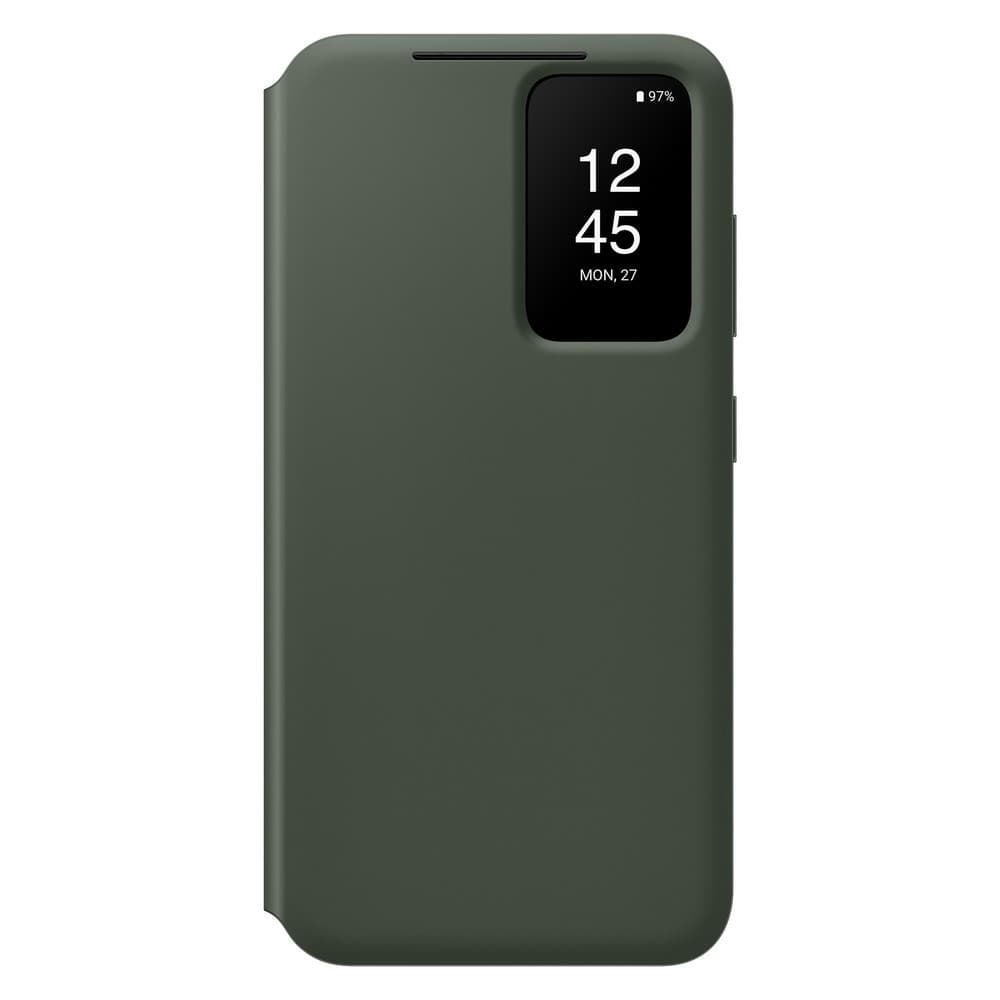 Чехол-книжка Samsung Smart View Wallet Case для Galaxy S23, поликарбонат, хаки— фото №0