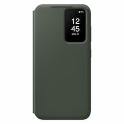 Чехол-книжка Samsung Smart View Wallet Case для Galaxy S23, поликарбонат, хаки— фото №0